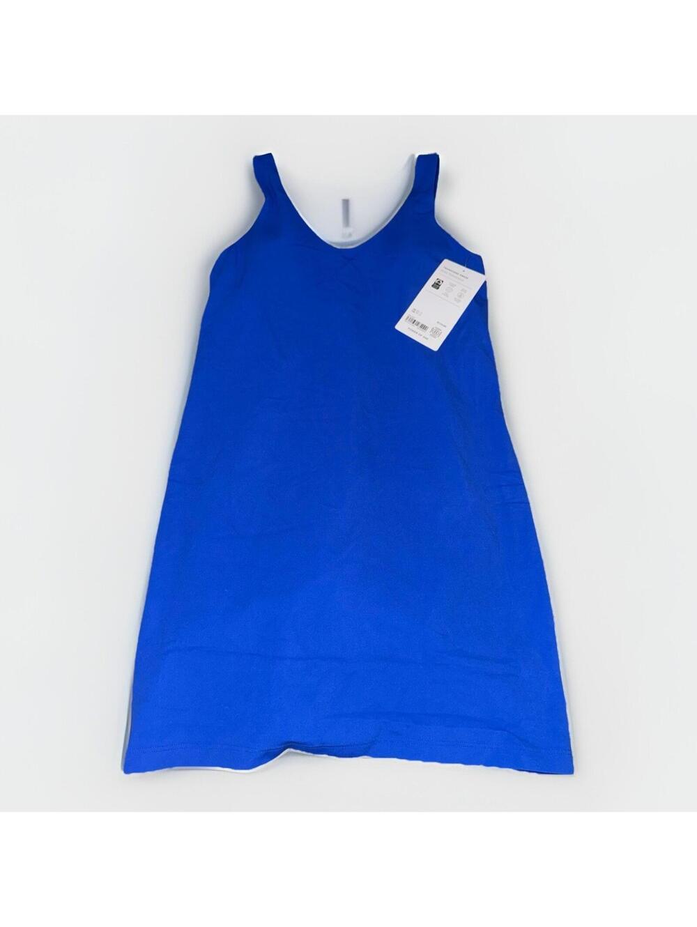 NEW Athleta Transcend dress- XS petite-BLUE- NWT